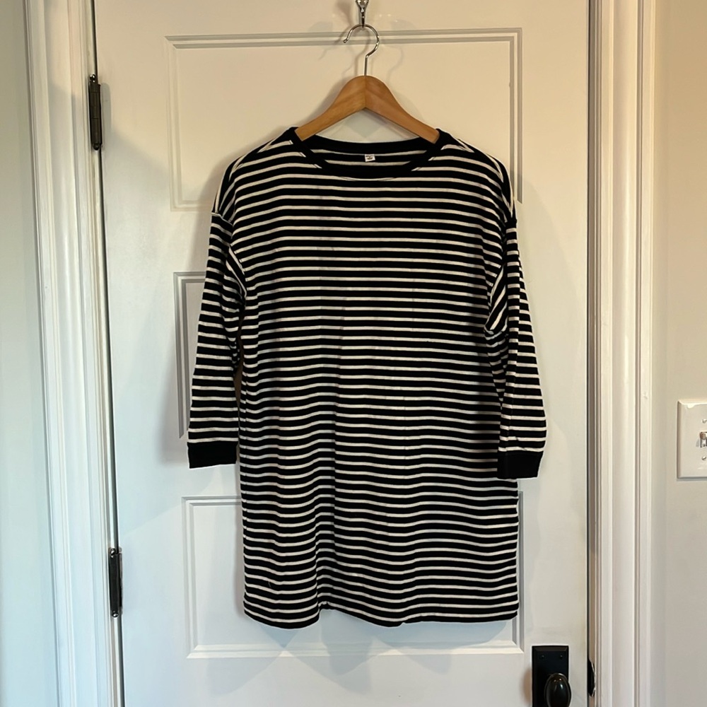 Striped knit top
